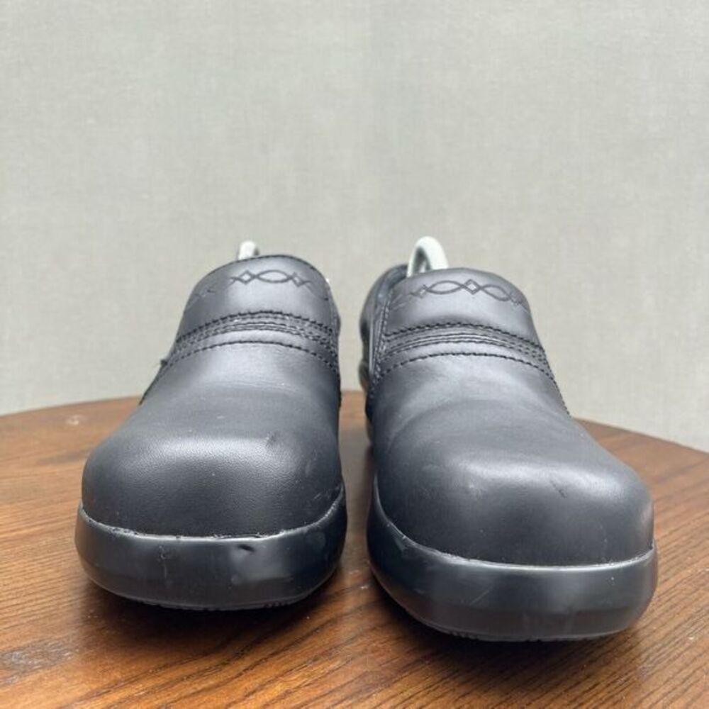 Ariat Clog Shoes Women's 10B Black Leather Expert Safety Composite Toe 10011976 - Picture 2 of 16